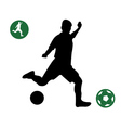 football player vector image