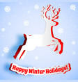 happy holiday background vector image