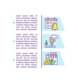 accurate fertilizer application concept icon vector image