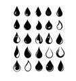 drops set vector image vector image