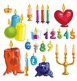 candles vector image