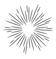 doodle design element starburst vector image