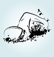 a swimmer vector image