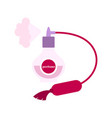 perfume flat vector image