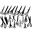 scissors vector image