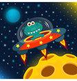ufo alien vector image