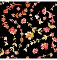 watercolor paisley seamless pattern vector image