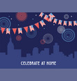 celebration independence day america 4th vector image vector image