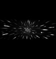 sparks in motion with blur speed light effect vector image