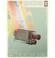 movie background vector image vector image