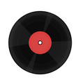 vinyl record isolated on white background image vector image vector image