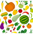 food pattern vector image