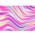 background with colorful chromatic waves in pink vector image vector image