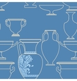 ceramic ethnic national greek style seamless vector image vector image