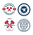 collection logo elements or logotypes vector image