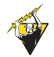 electrician symbol vector image