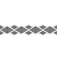 african ethnic style stripe ornament vector image