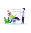 blood donation concept vector image vector image