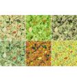 spring leaves pattern vector image vector image
