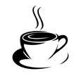 coffee cup vector image