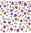 doodles cute seamless pattern vector image