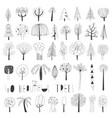 tree collection vector image