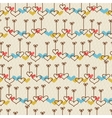 valentines day lovely seamless texture with cute vector image
