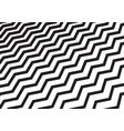 abstract diagonal black chevron wave or wavy vector image vector image