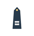 captain naval officer military rank insignia sign vector image vector image