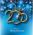 2015 christmas greeting card for new year flyers vector image vector image