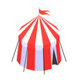 isometric circus tent vector image