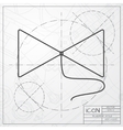 bow on string vector image