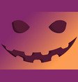 Happy halloween evil scary eyes black pupils Vector Image