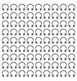 headphones seamless pattern vector image