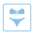 sex bra and pants icon vector image