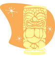 retro tiki vector image vector image