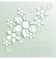 flower background eps10 vector image