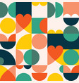 60s and 70s seamless pattern vector image
