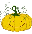 large festive pumpkin vector image