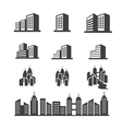 building icon vector image vector image