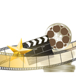 cinema background vector image