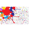 abstract background of colored blots vector image