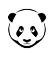 panda vector image