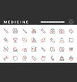 medical equipment prescription recipe emergency vector image