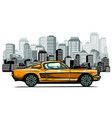 flat cartoon style vector image vector image