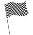 finish flag vector image