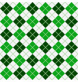 green argyle harlequin seamless pattern vector image