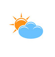 weather icon vector image vector image