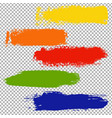 color blots set vector image