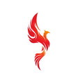 phoenix icon vector image vector image
